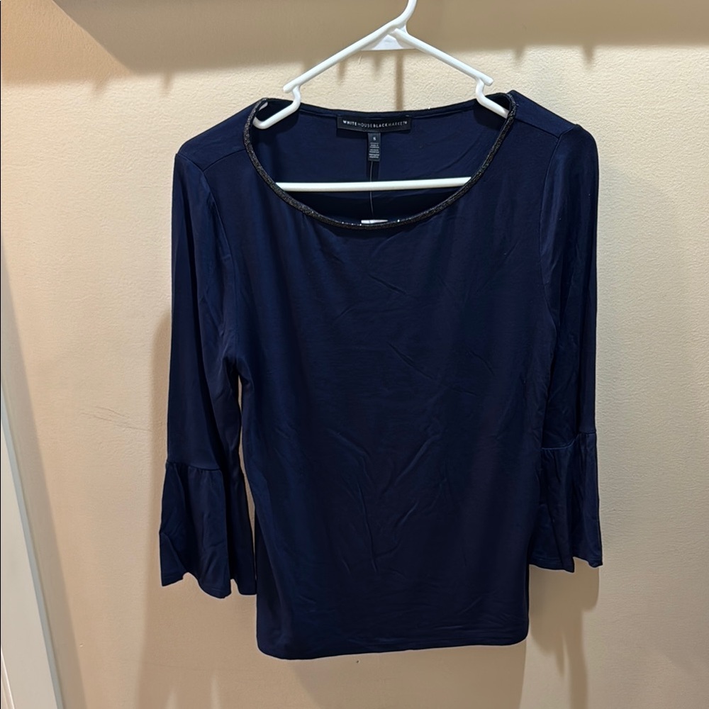 Navy Blue Women's Top